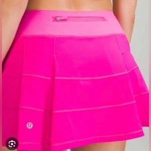Lululemon Pace Rival Skirt Regular Pow Pink
